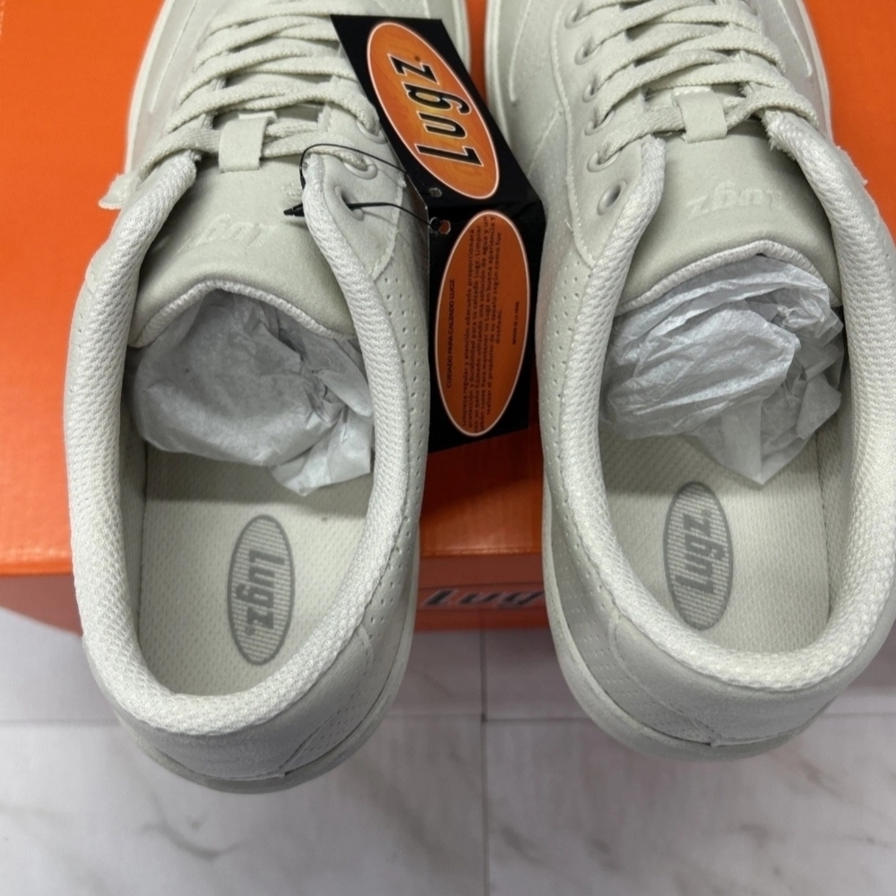 Lugz Men’s City White Lace-Up Sneakers Mens Size 10.5 (NIB) - Picture 6 of 7